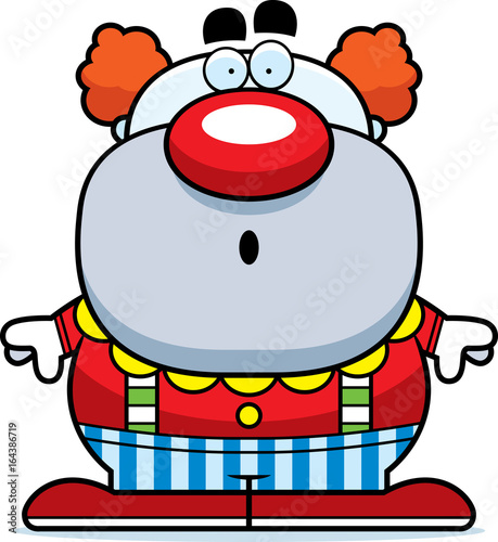 Surprised Cartoon Clown