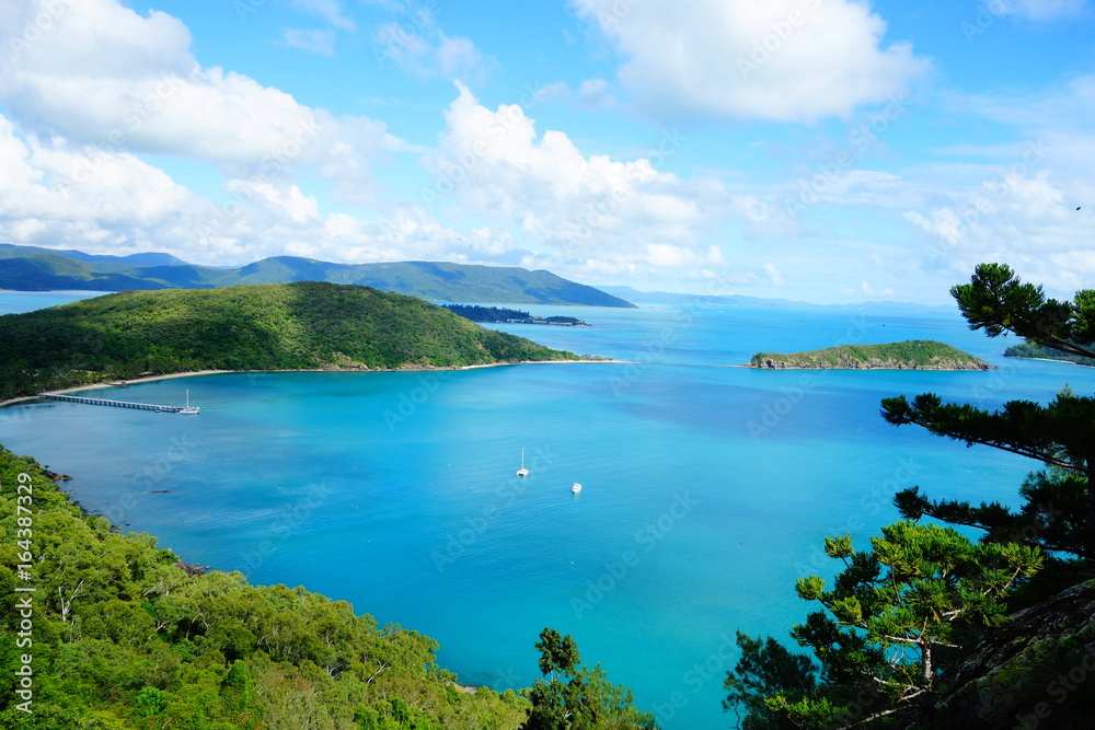 Beautiful view - Whitsundays islands 