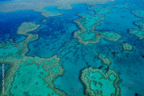 Great Barrier Reef from the sky