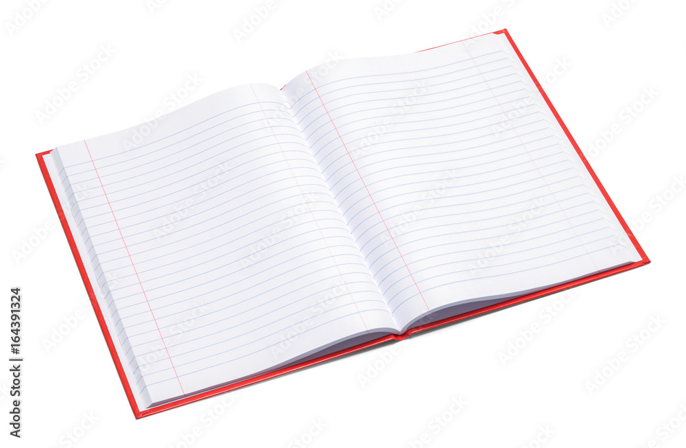 Composition Book Open