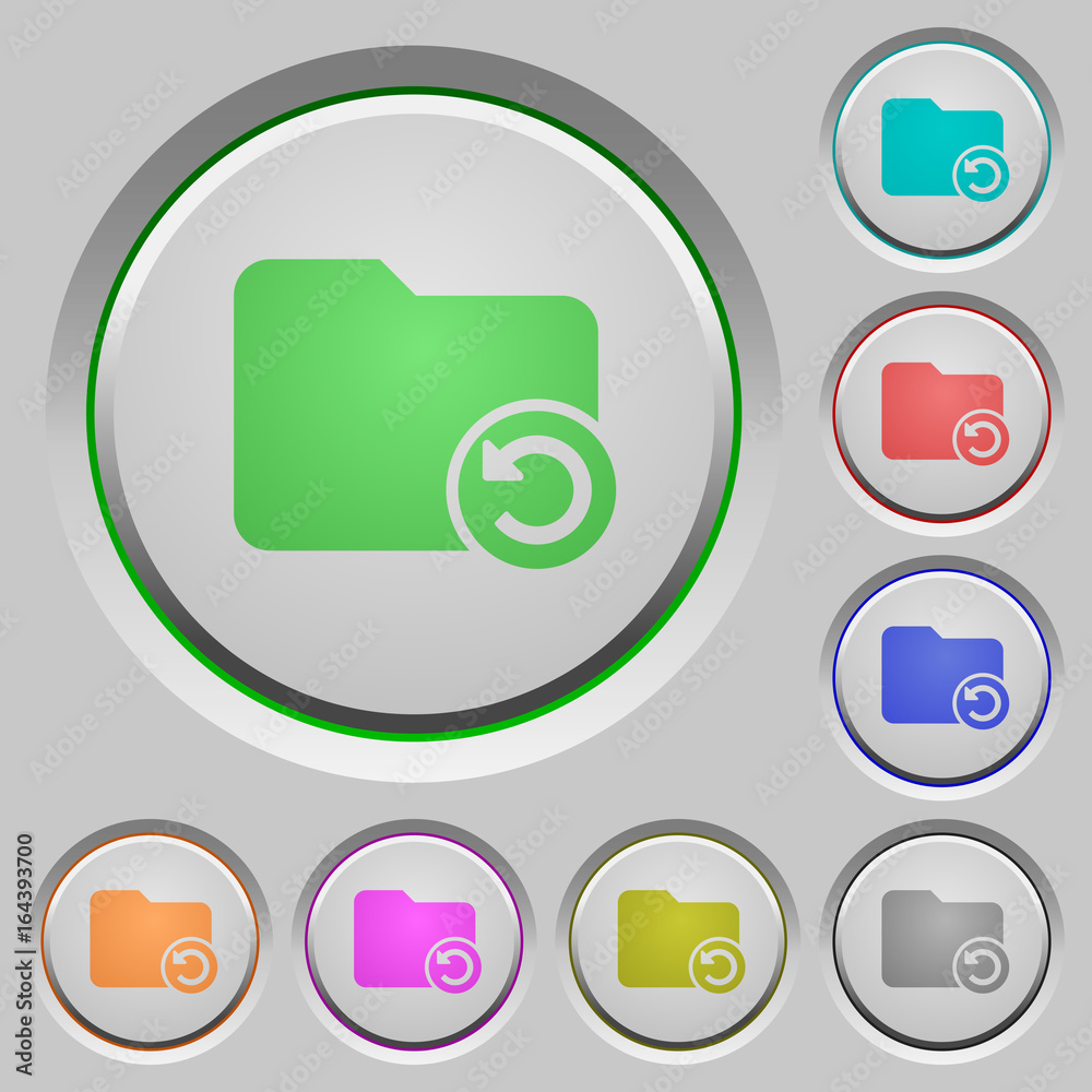 Undo folder operation push buttons Undo folder operation push buttons