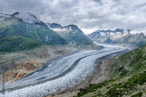 The great Aletsch glacier
