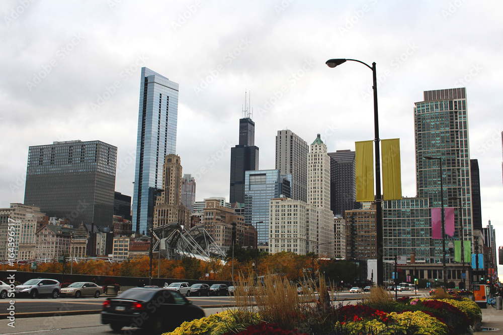 Fototapeta premium Skyline - Chicago