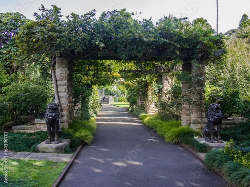 Public Garden Archway Entrance