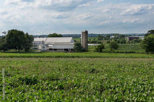 Lancaster County fields and barns