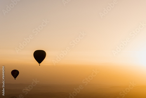 Balony na ogrzane powietrze latające nad Kapadocją, Turcja