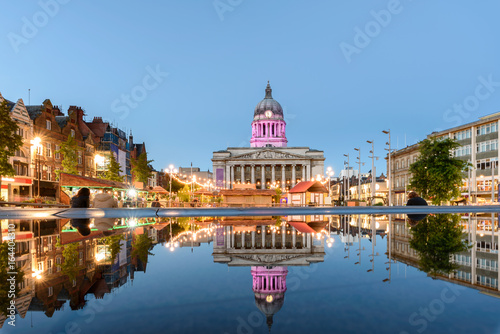 Nottingham town hall  England photo