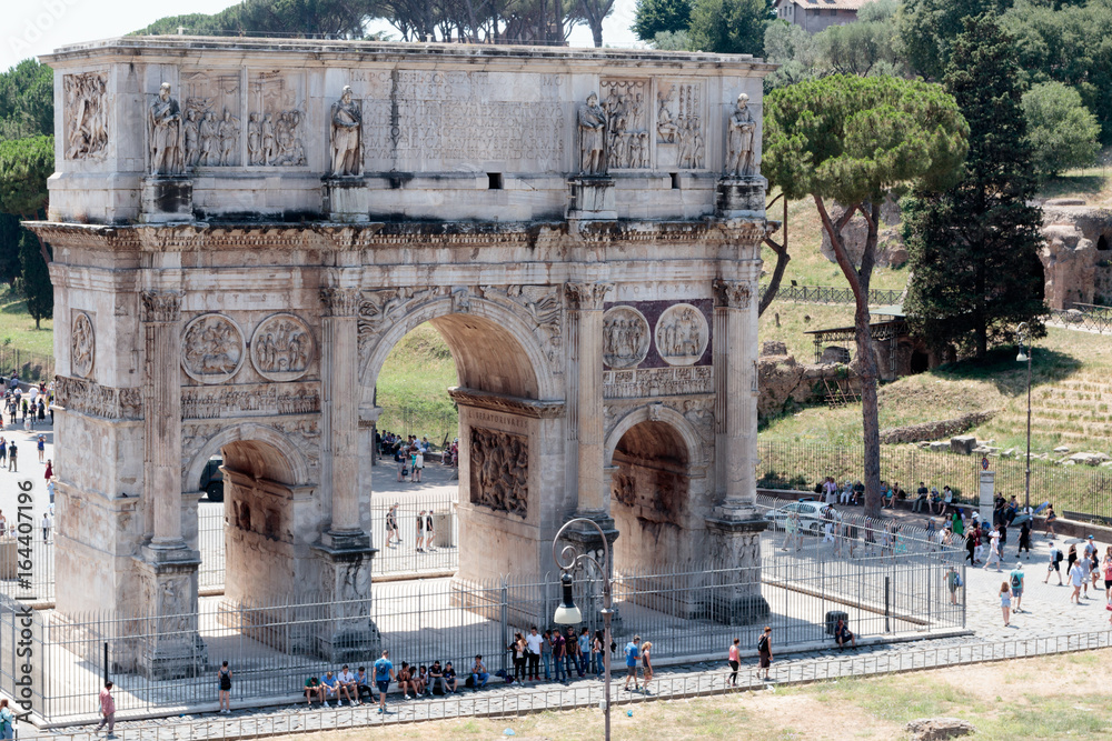 Obraz premium Closeup, Arco di Costantino, Rome