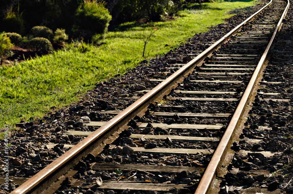 Fototapeta premium Railroads connecting places