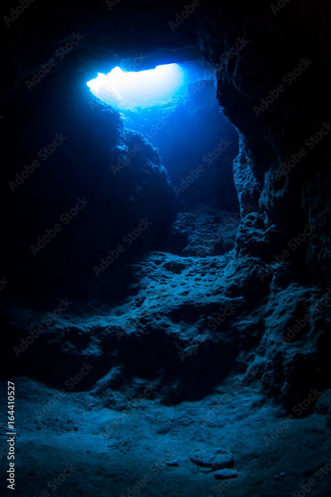 Exit of Underwater Cave