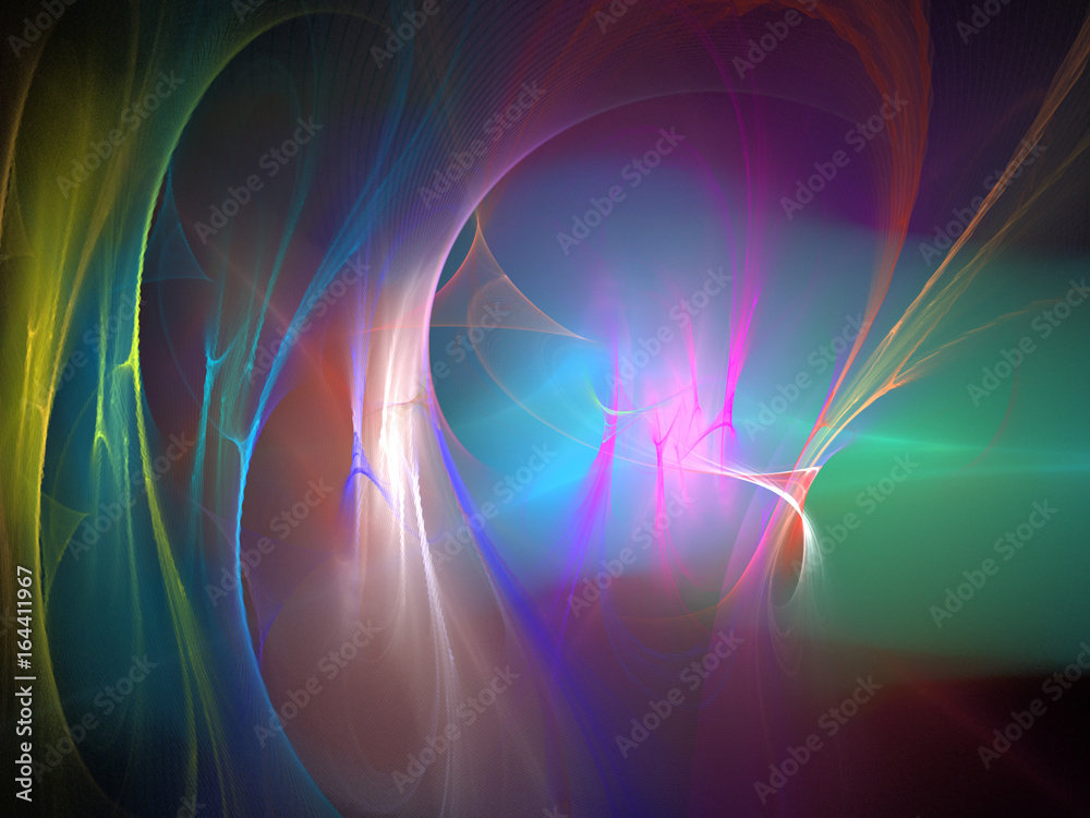 Naklejka premium Abstract fractal background