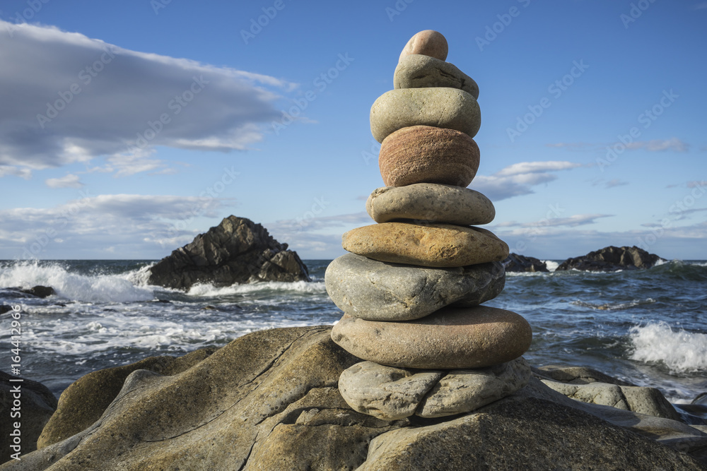 Fototapeta premium stone stack