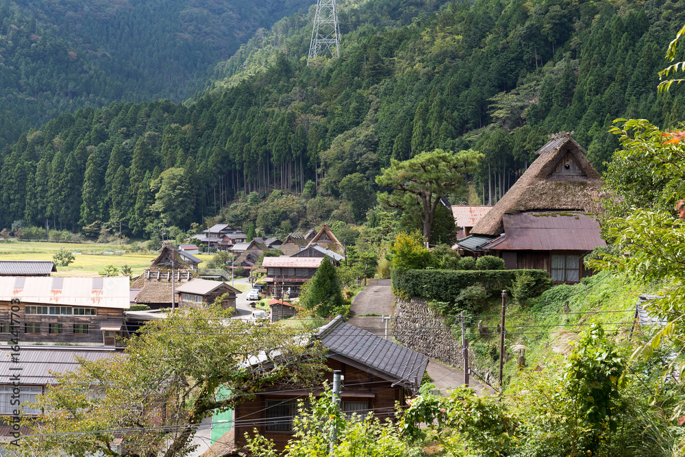 Shirakawago village in Japan