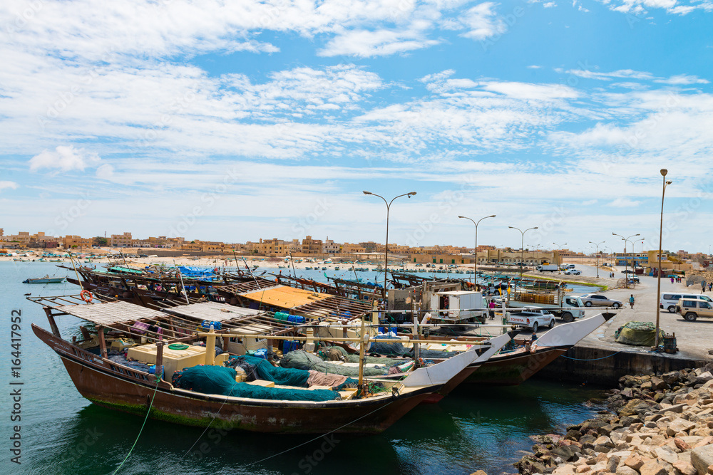 Fishing boats -Sohar, Oman