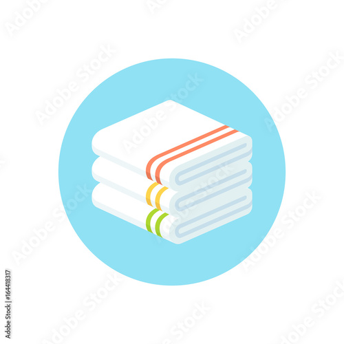 stacked towels icon
