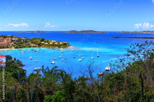 The beauty of Cruz Bay, St. John, US Virgin Islands