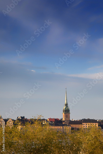 View of the German Church in Stockholm