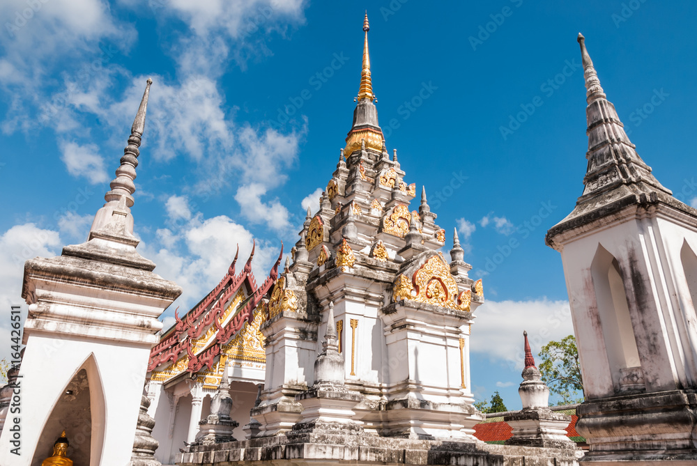 Phra That Chai Ya, famous pagoda in south of Thailand