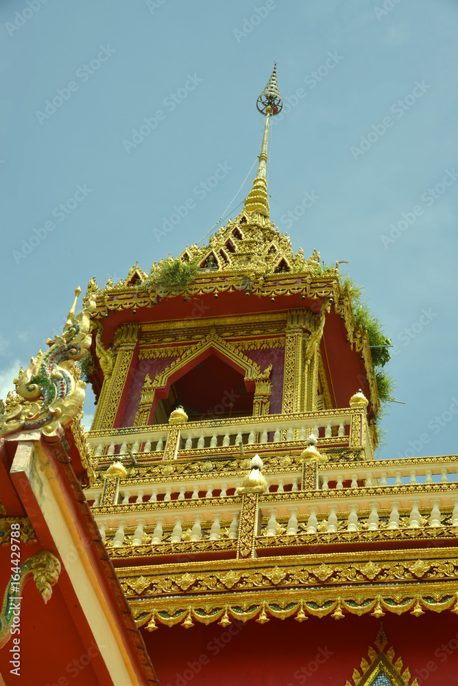 Fototapeta premium Buddhistische Tempel in der Provinz Buri Ram , Thailand