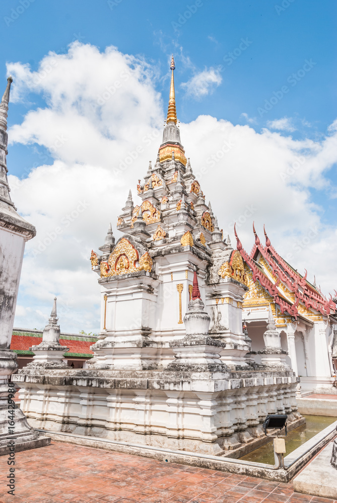 Phra That Chai Ya, famous pagoda in south of Thailand Phra That Chai Ya, famous pagoda in south of Thailand