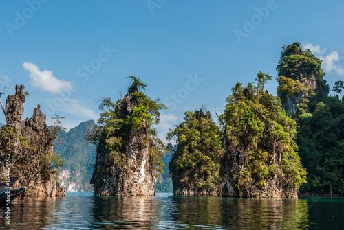 KHAO SAM KLER  Symbol of Khao Sok National park