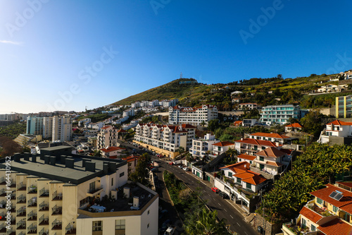 Fototapeta Naklejka Na Ścianę i Meble -  LIDO und Lido-Promenade in Funchal auf der Insel Madeira, Portugal