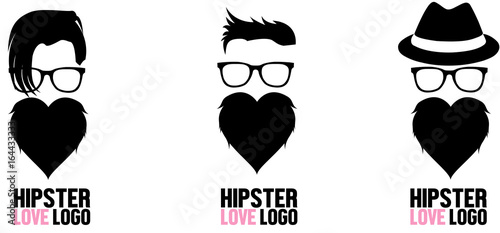 Hipster Love Logo