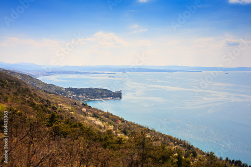 View of Trieste sea