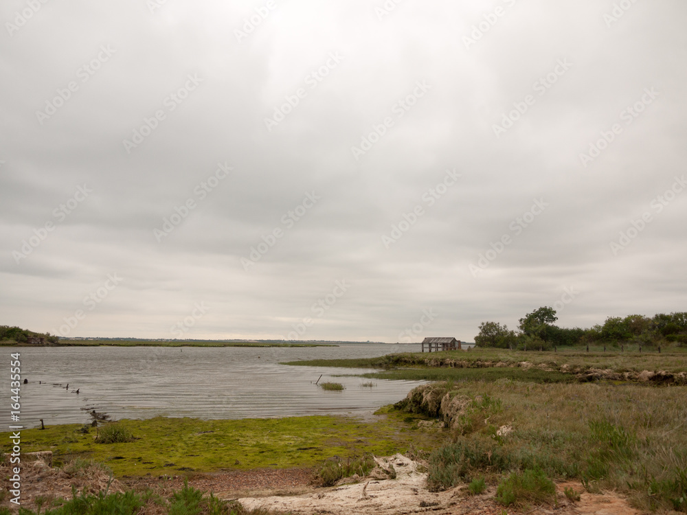 A Coastal Landscape Sea Overcast and Empty A Coastal Landscape Sea Overcast and Empty
