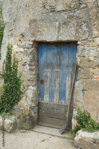 old mill door