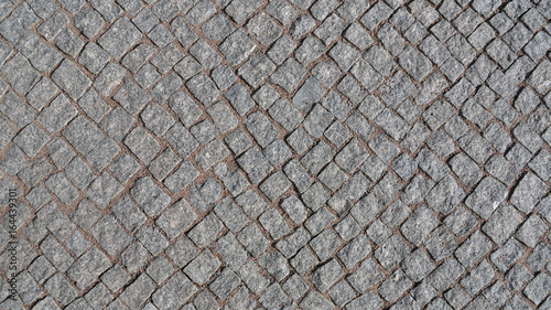 Abstract background of old cobblestone.