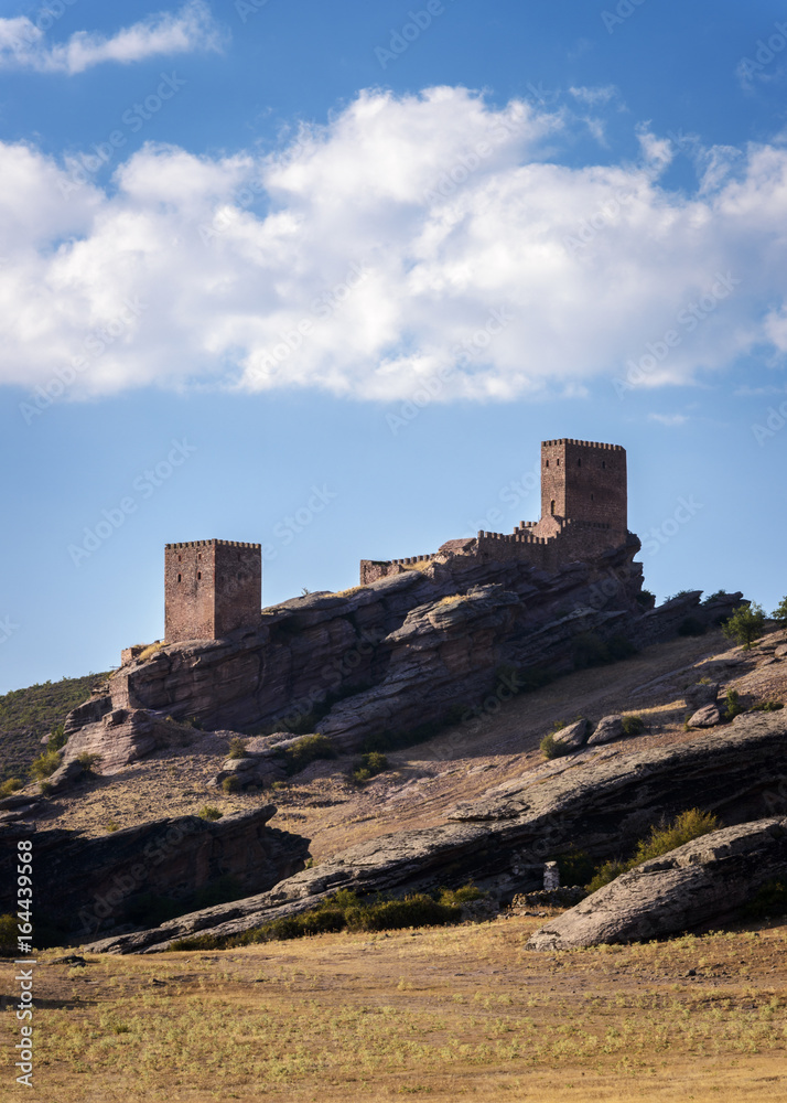 Castillo de Zafra. Campillo de Dueñas. Guadalajara. España