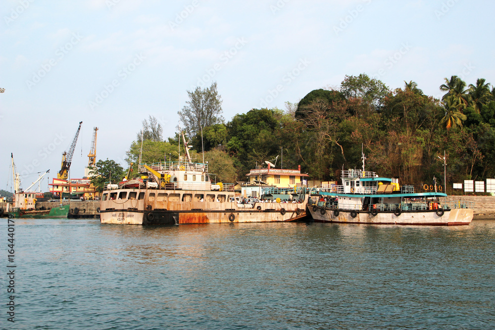 Hafenansicht in Port Blair