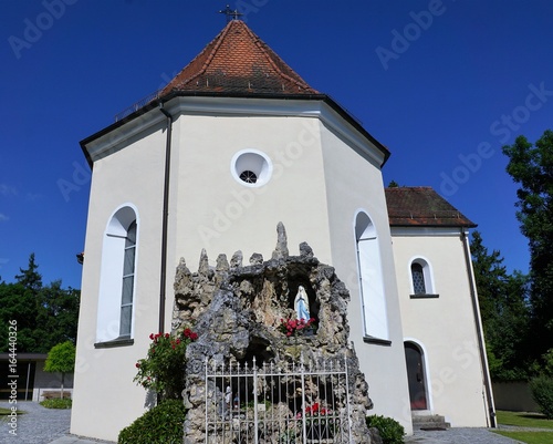 Wahlfahrtskirche Aggenhausen bei Mahlstetten im Landkreis Tuttlingen in Süddeutschland photo