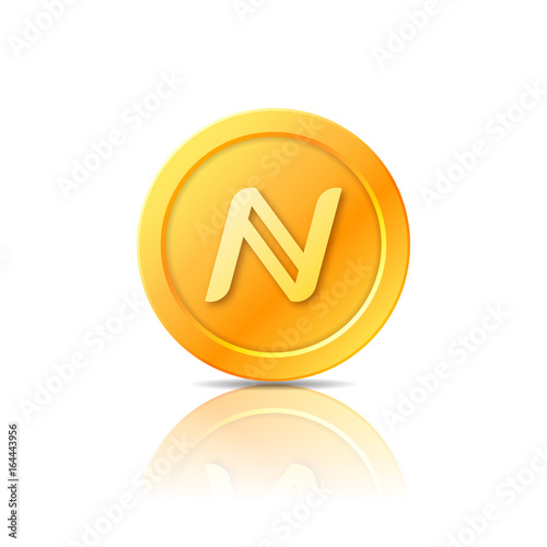 Namecoin symbol, icon, sign, emblem. Vector illustration.