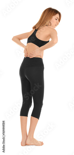Young woman suffering from ...