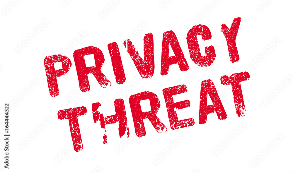 Privacy Threat rubber stamp. Grunge design with dust scratches. Effects can be easily removed for a clean, crisp look. Color is easily changed. Privacy Threat rubber stamp. Grunge design with dust scratches. Effects can be easily removed for a clean, crisp look. Color is easily changed.