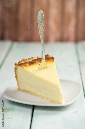 Leckerer klassischer Käsekuchen  Classic Cheesecake