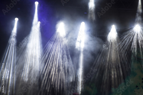 Fototapeta Naklejka Na Ścianę i Meble -  Spot Stage lights