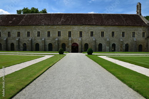Abbaye royale de Fontenay en Bourgogne, France