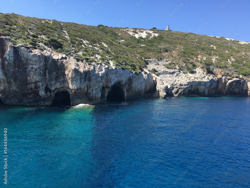 Blue caves Zakynthos