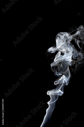 rich steam from a cup of tea