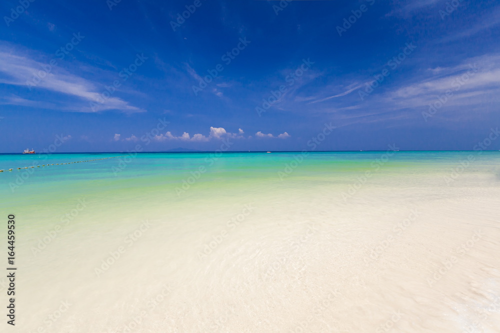 Thailand. Sea  background. White sand