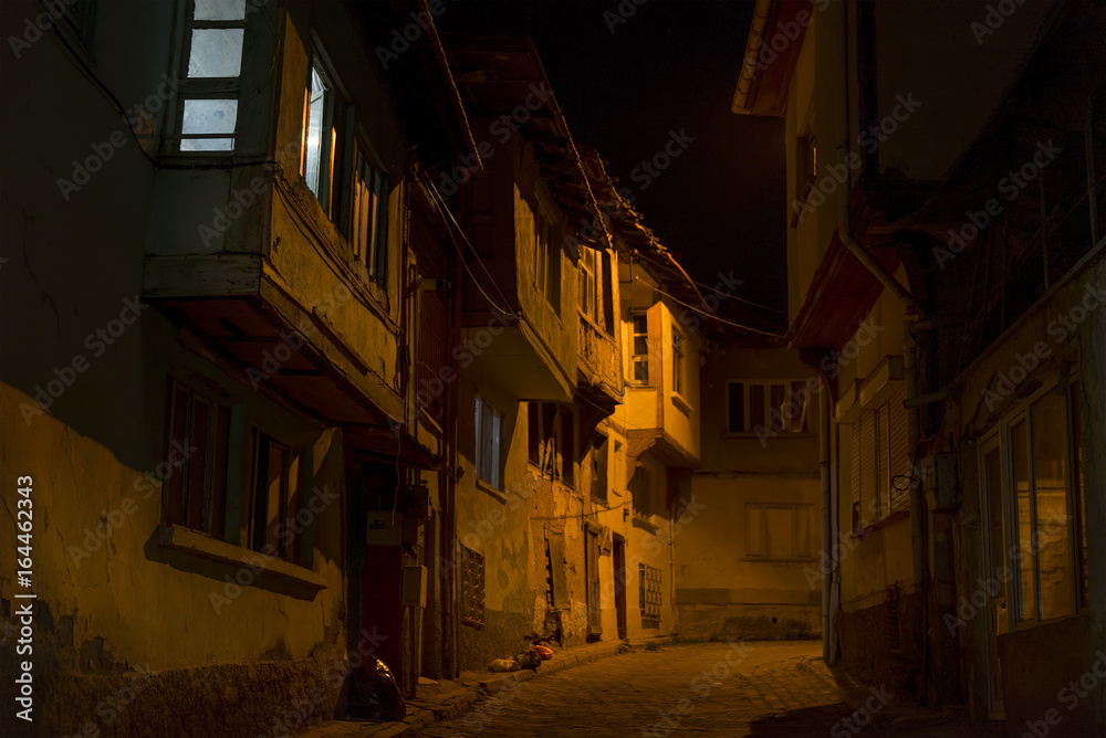 Old Street From Odunpazari, Eskisehir, Turkey