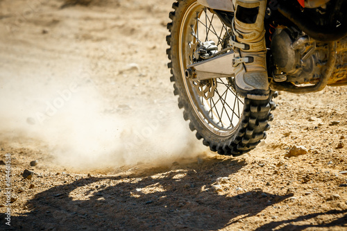 Dirt bike on track © BeenThere