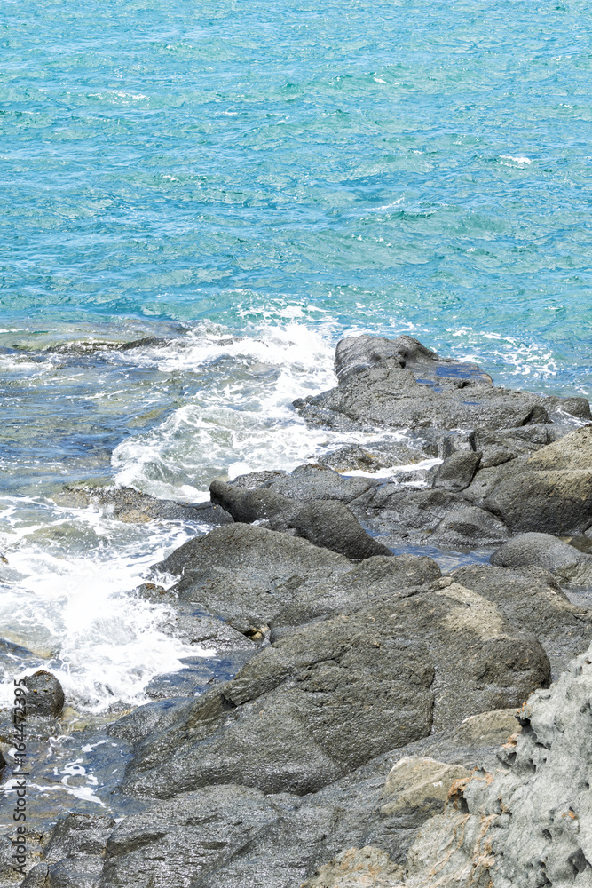 Cliff in the Atlantic Ocean
