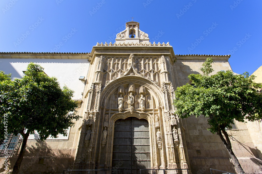 Fototapeta premium Outside the mosque of Cordoba, Andalusia, Spain.