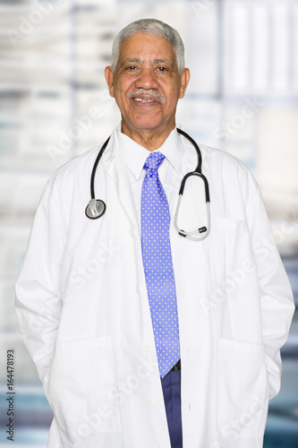 Elderly Black Doctor