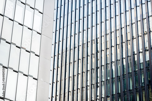 Wallpaper Mural Straight view on the modern office skyscraper facade Torontodigital.ca