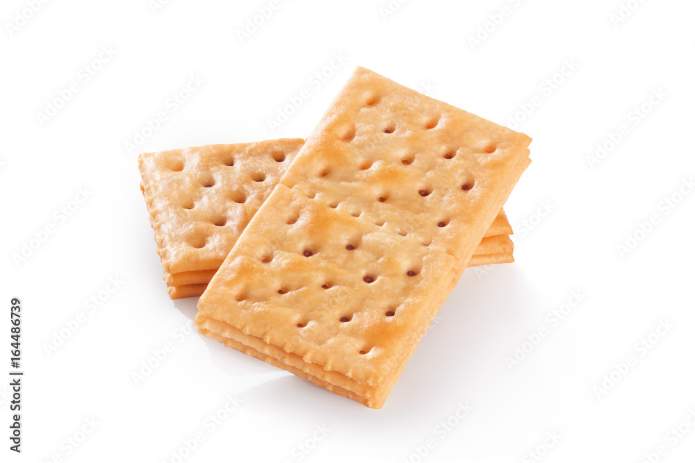 Tasty biscuits isolated on white background. Tasty biscuits isolated on white background.